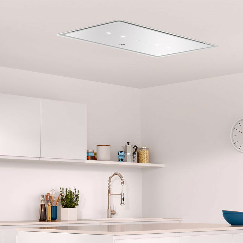 Campana de techo Balay 3BE296ABC – 734 m³/h, ExtraSilencio 61 dB, Home Connect