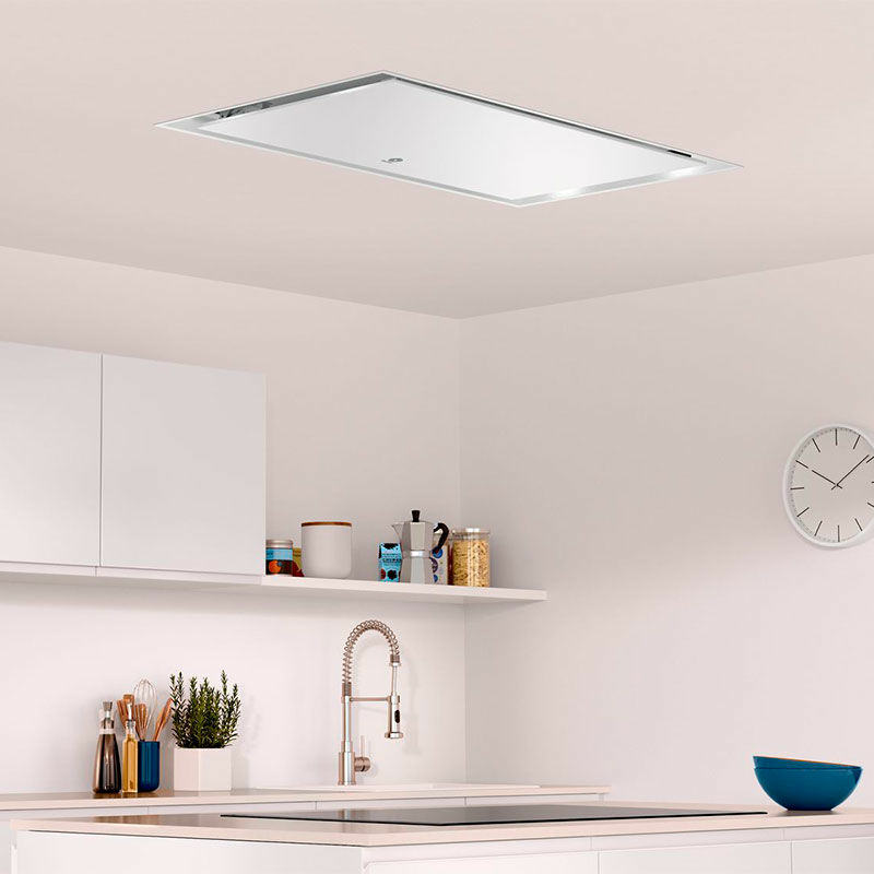 Campana extractora de techo Balay 3BE297RW – Isla, 90 cm, 798 m³/h