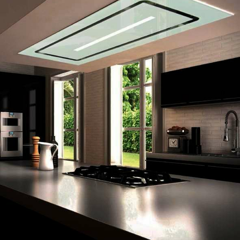 Campana de techo Mepamsa Cielo 120 – 770 m³/h, Inox, LED