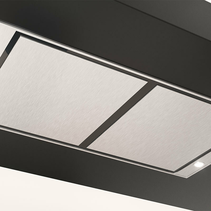 Campana de techo Teka DHT 1285 – 807 m³/h, Clase A, Aspiración perimetral