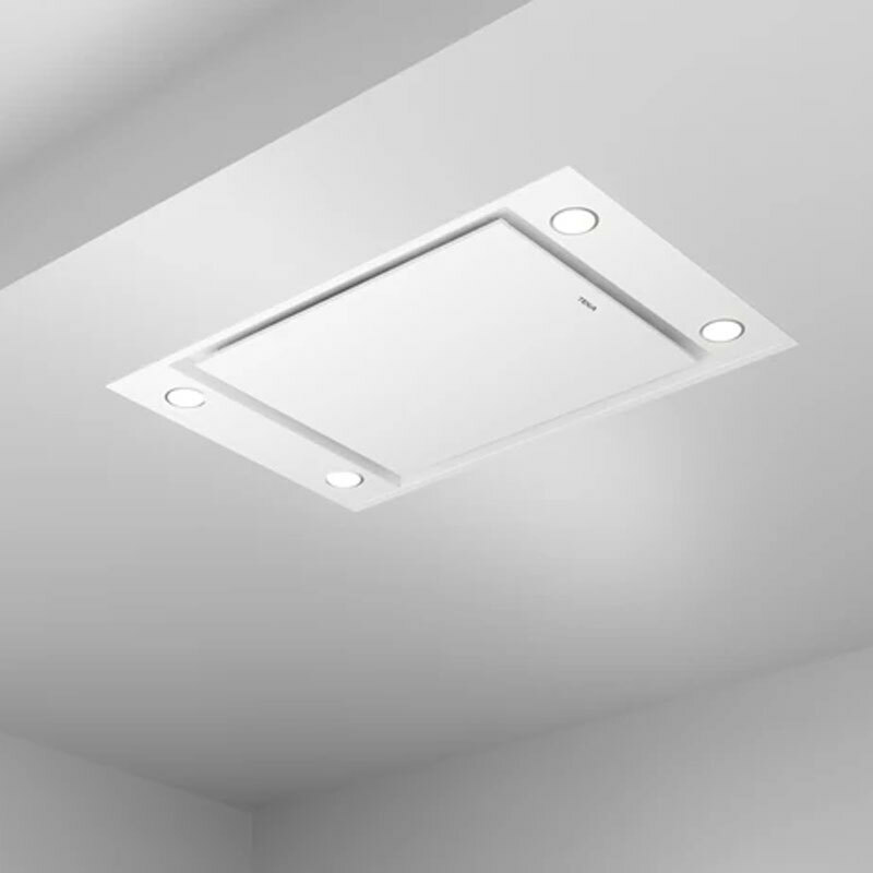Campana extractora de techo Teka DHT 96340 WH – 90 cm, 650 m³/h, aspiración perimetral