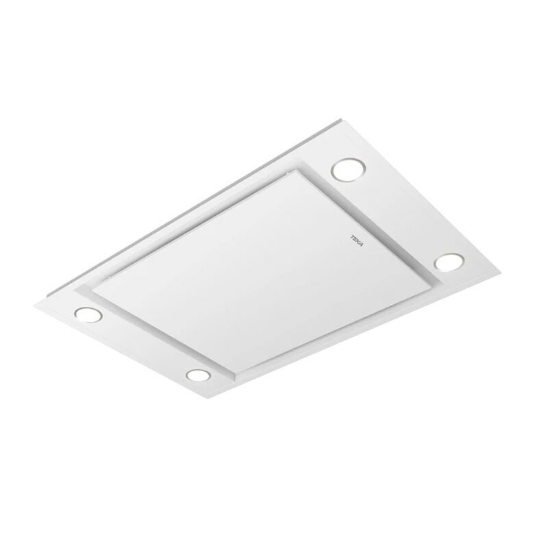 Campana extractora de techo Teka DHT 96340 WH – 90 cm, 650 m³/h, aspiración perimetral