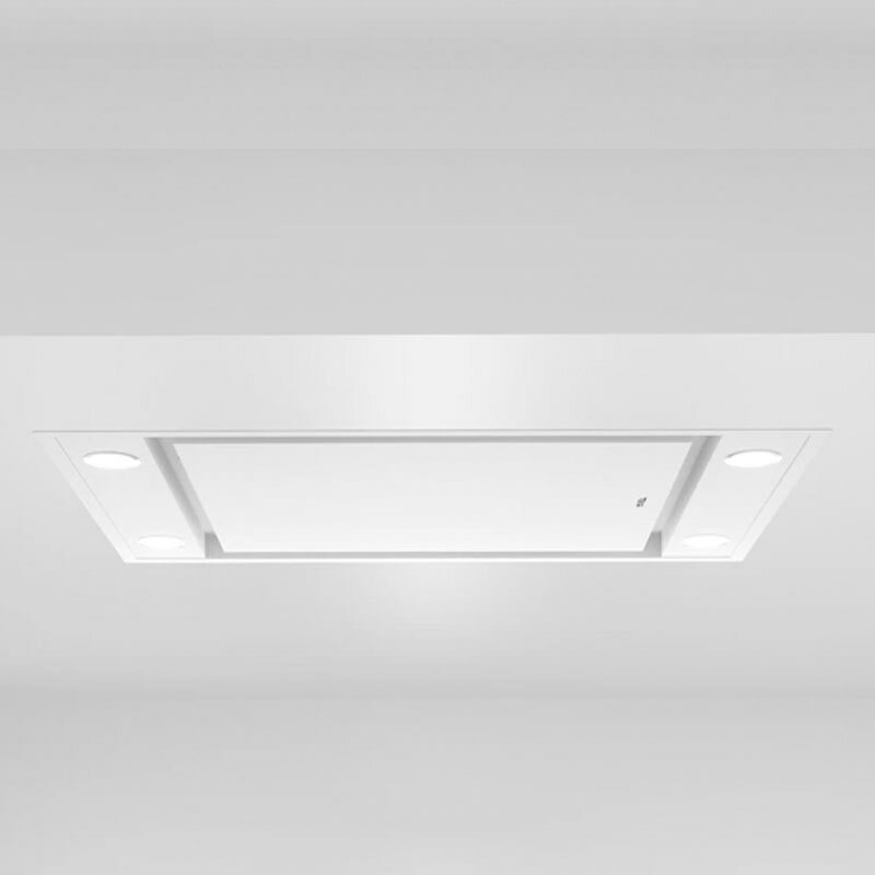 Campana extractora de techo Teka DHT 96340 WH – 90 cm, 650 m³/h, aspiración perimetral