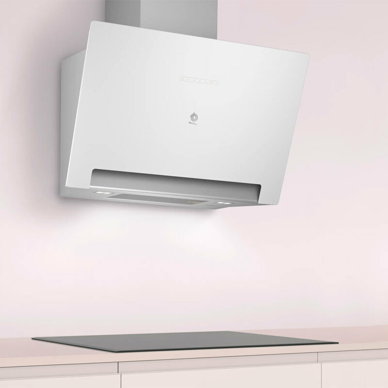 Campana decorativa de pared Balay 3BC587LB – 80 cm, 915 m³/h, Home Connect