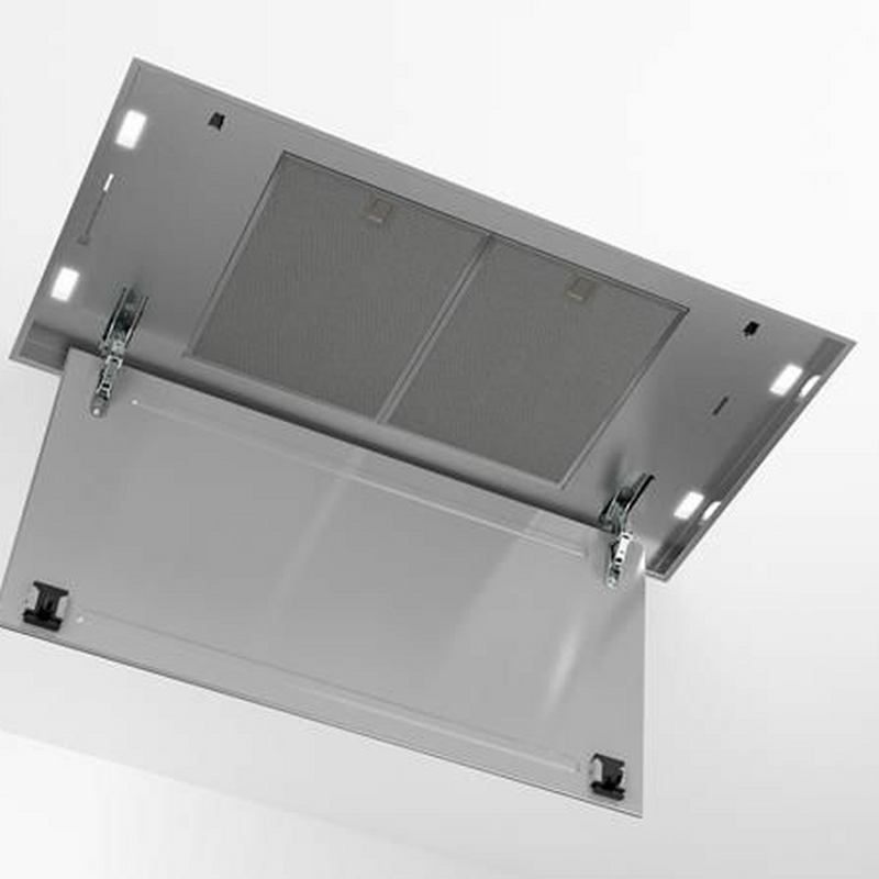 Campana extractora de techo Bosch DRC96AQ50 – Empotrada, 734 m³/h, Home Connect