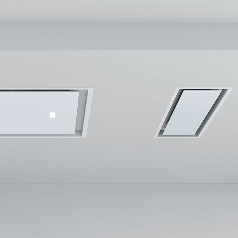 Campana de techo empotrada Teka DHT 97670 ROS WH – 808 m³/h, Aspiración perimetral, Clase A++