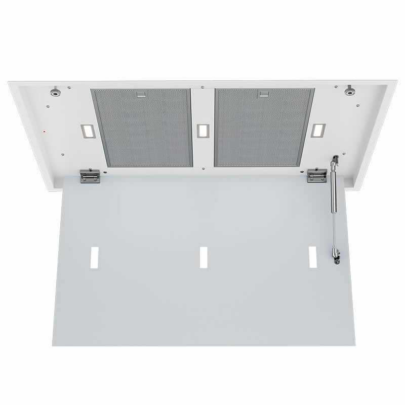 Campana de techo empotrada Teka DHT 97670 ROS WH – 808 m³/h, Aspiración perimetral, Clase A++