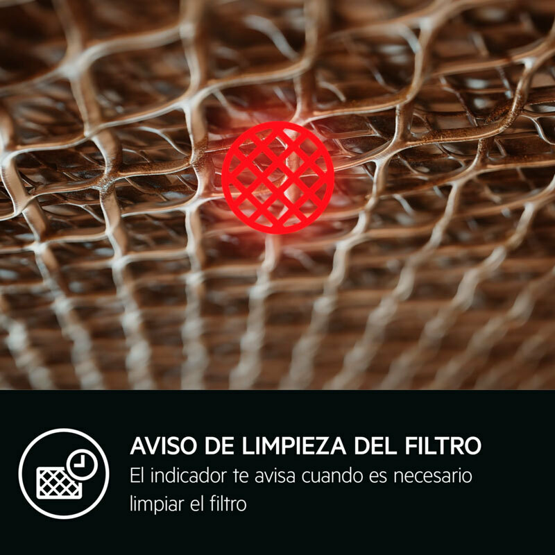 Campana extractora decorativa AEG GB67D91HL – 90 cm, 730 m³/h, Clase A