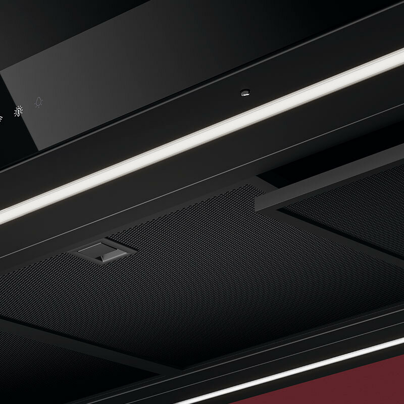 Campana de isla AEG GI87D91CB – 760 m³/h, A+, 90 cm