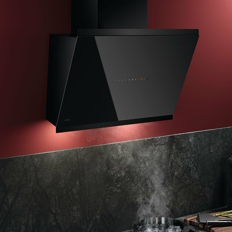 Campana extractora decorativa AEG GV77D61SB – 60 cm, 760 m³/h, A+