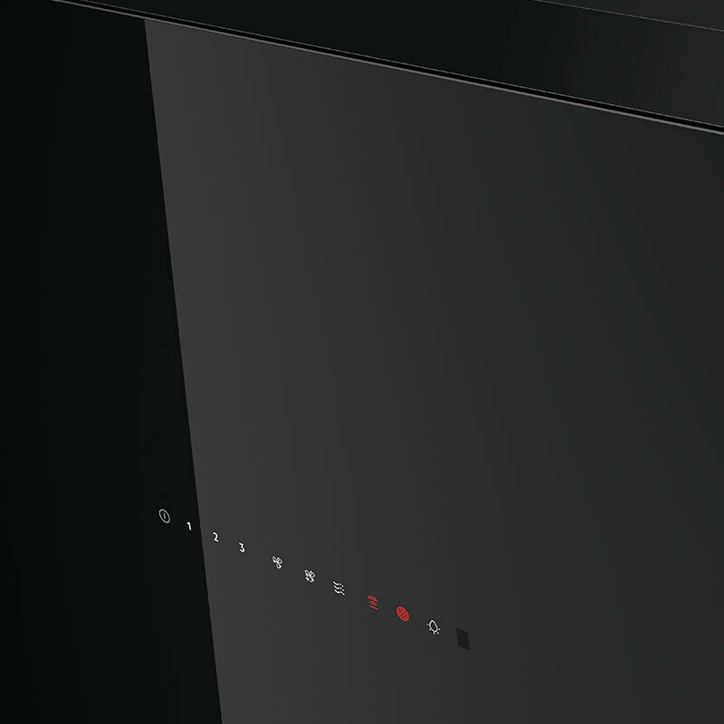 Campana decorativa de pared AEG GV77D91SB – 90 cm, 760 m³/h, SilenceTech