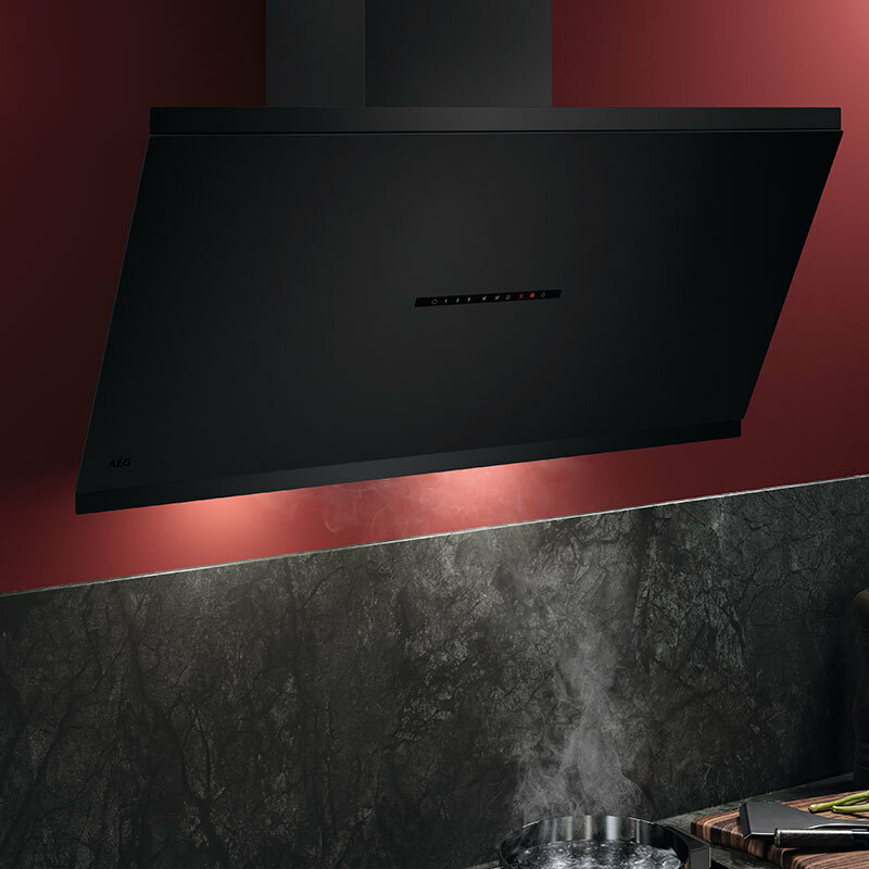 Campana decorativa de pared AEG GV77D91ST – 90 cm, 760 m³/h, SilenceTech 67 dB