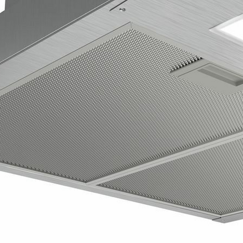 Campana decorativa de pared Bosch DWB66BC50 – 621 m³/h, Inox, LED