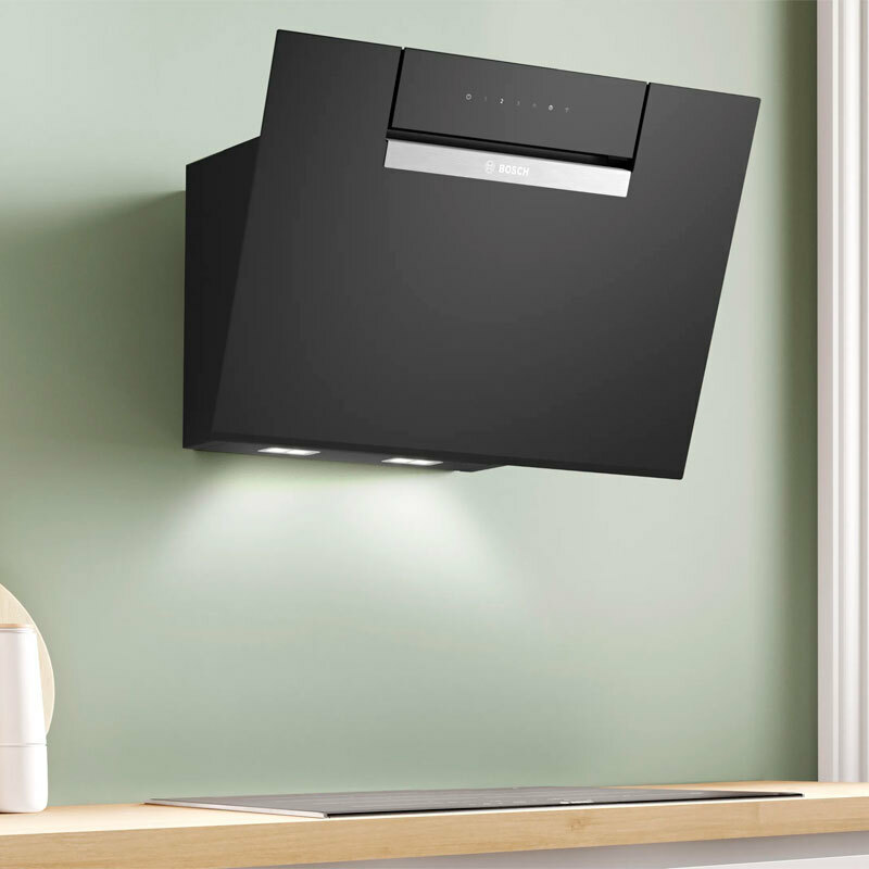 Campana decorativa de pared Bosch DWK67FN60 – 60 cm, 768 m³/h, A+