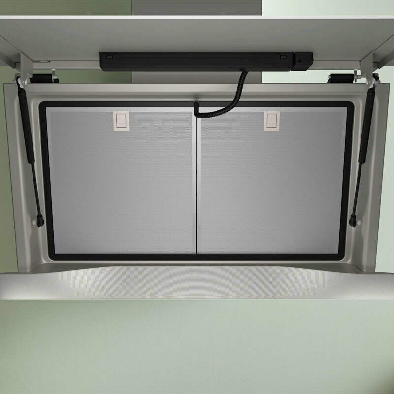 Campana decorativa Bosch DWK91LT20 – 90 cm, 441 m³/h, Home Connect