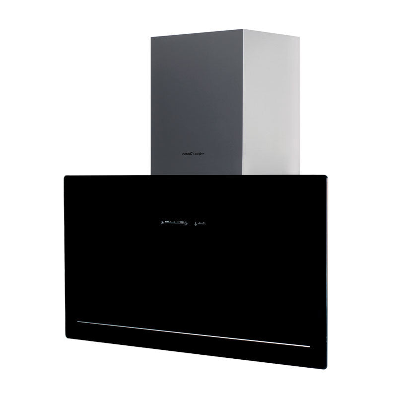 Campana decorativa de pared CATA GOYA 70 BK – 825 m³/h, A+++, Silenciosa