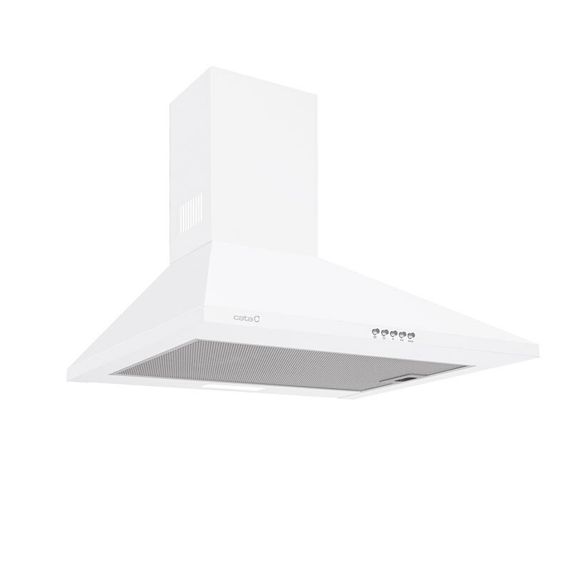 Campana decorativa de pared Cata OMEGA II 600 WH – 645 m³/h, 60 cm, LED