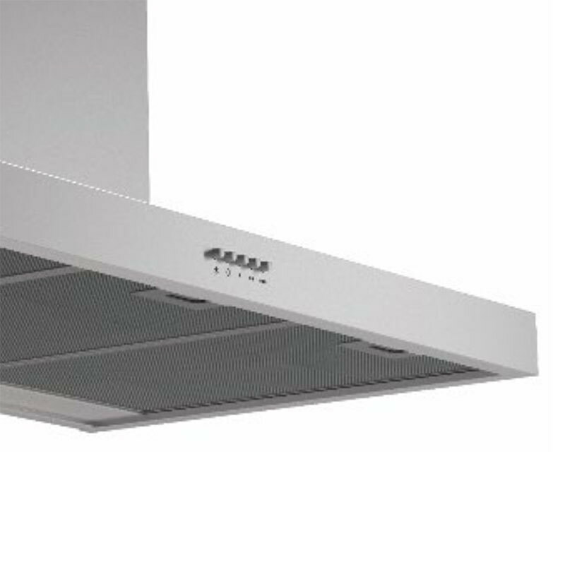 Campana decorativa de pared Cata S PLUS 9010 X – 637 m³/h, 90 cm, Inox