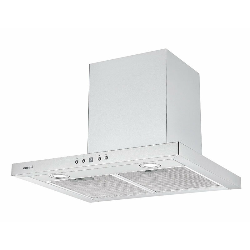 Campana decorativa de pared Cata S PRO 6000 X – Clase A, 577,7 m³/h, Inox