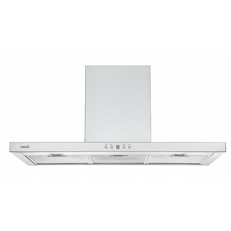 Campana decorativa de pared Cata S PRO 9000 X – 90 cm, 1027 m³/h, Clase A