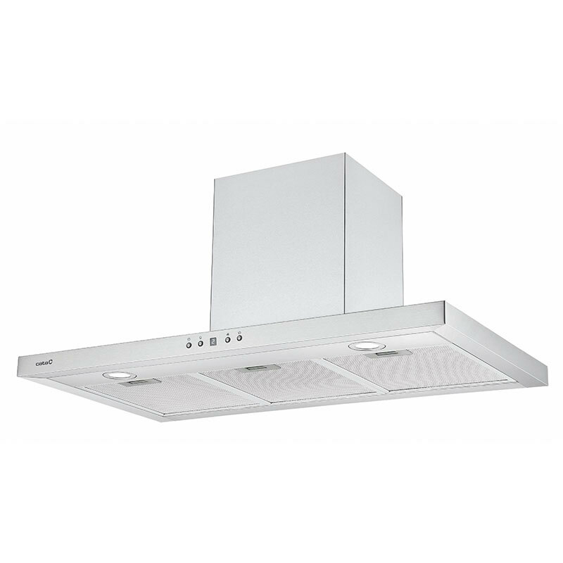 Campana decorativa de pared Cata S PRO 9000 X – 90 cm, 1027 m³/h, Clase A