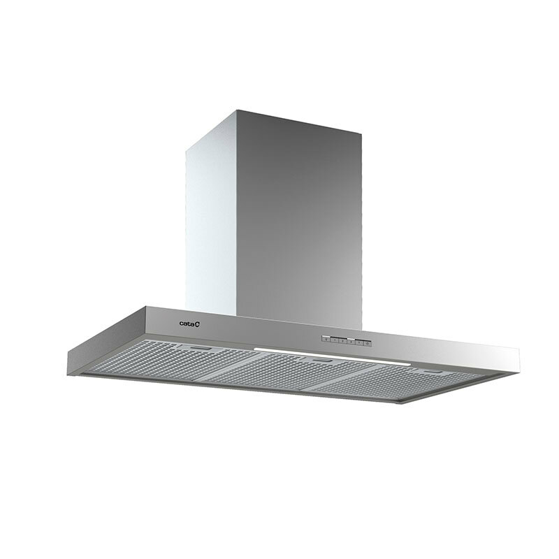 Campana decorativa de pared Cata SYGMA 9010X – 802 m³/h, Clase A, LED regulable