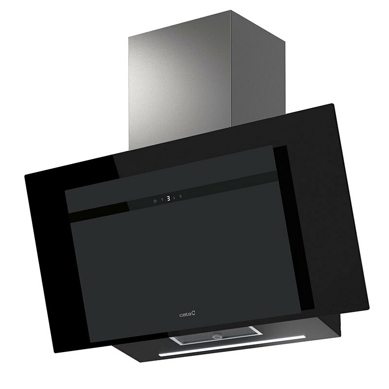 Campana decorativa Cata THALASSA EVO 900 GBK – 90 cm, A++, 1.016,5 m³/h