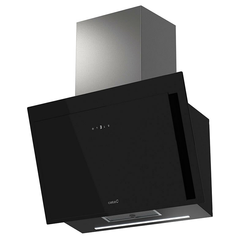 Campana decorativa de pared CATA THALASSA PRO 700 GBK – 70 cm, 842 m³/h, A+++