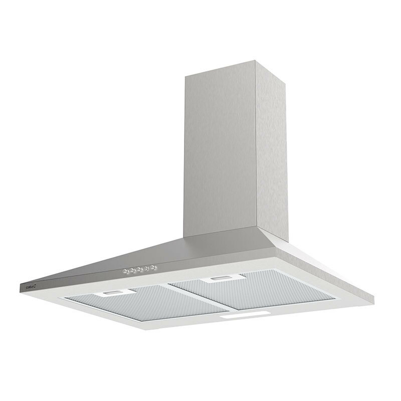 Campana decorativa de pared Cata VK-6000 X – 480 m³/h, LED, filtros lavables