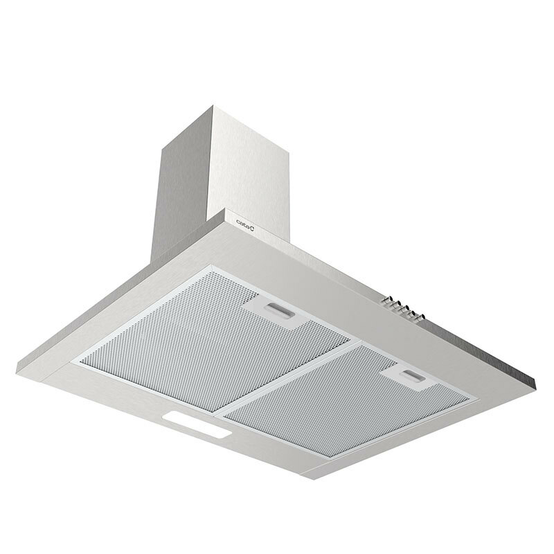 Campana decorativa de pared Cata VK-6000 X – 480 m³/h, LED, filtros lavables