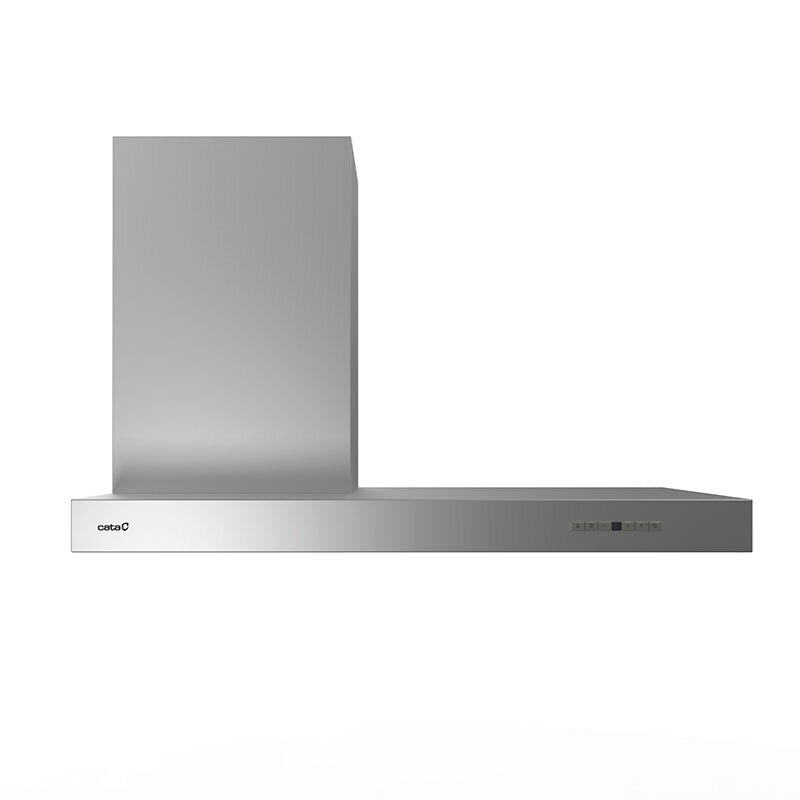 Campana decorativa de pared CATA GALA 900 L – 802 m³/h, Clase A, Inox