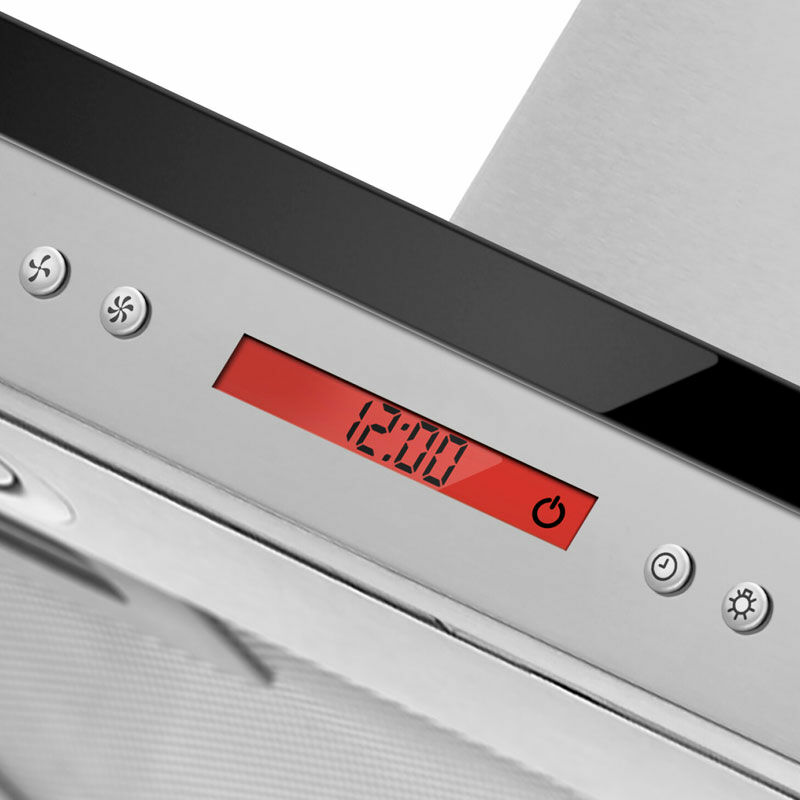 Campana decorativa pared Fagor 3CFS-6060X – Inox, 700 m³/h, 66 dB