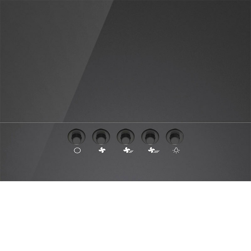 Campana decorativa de pared Hisense CH6IN6BXBG – 60 cm, 650 m³/h, Evacuación/Recirculación