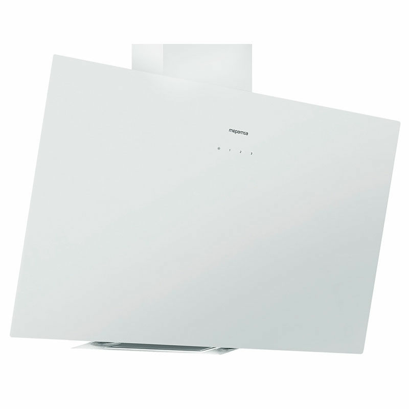 Campana decorativa de pared Mepamsa Display Green Power 90 – 712 m³/h, Motor Green Power, Iluminación LED