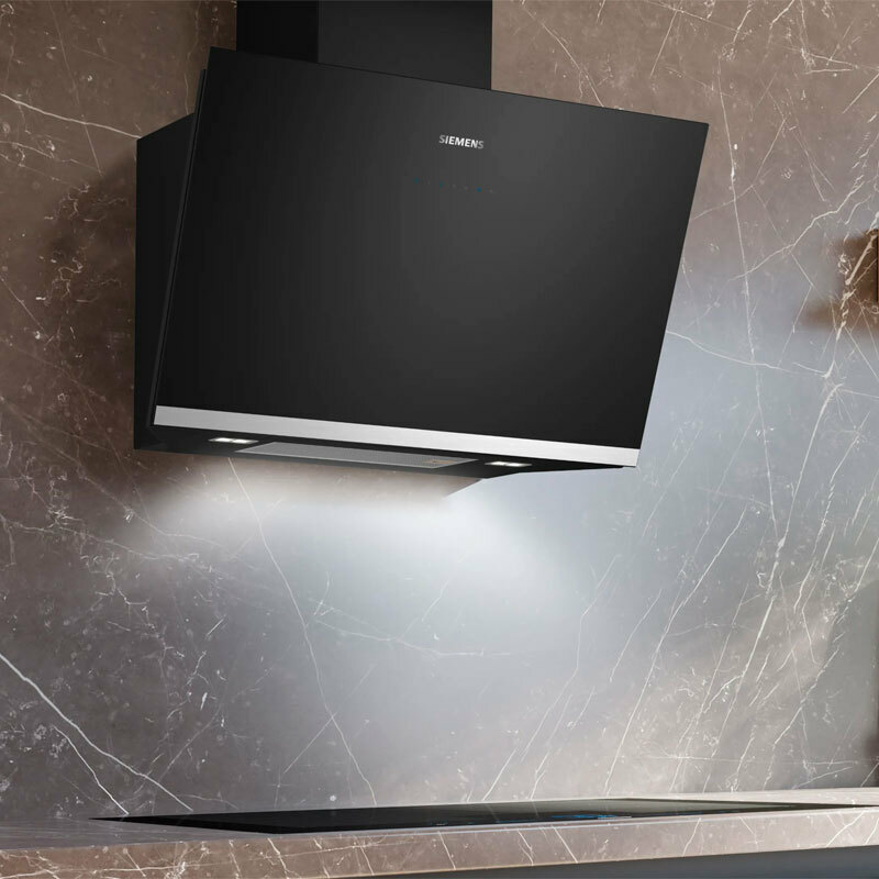 Campana decorativa de pared Siemens LC81KAN60 – 432 m³/h, iQdrive silencioso, Home Connect