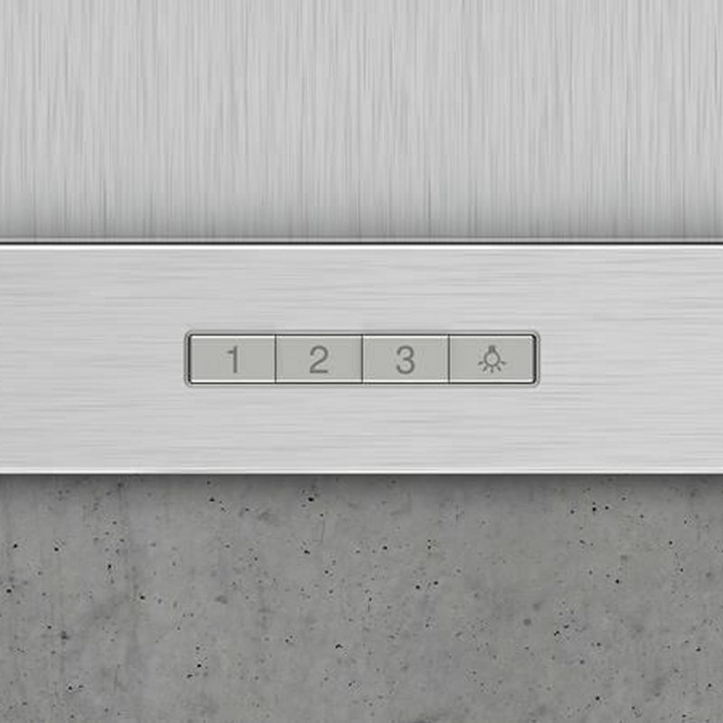 Campana decorativa de pared Siemens LC96BBC50 – 90 cm, 619 m³/h, Inox