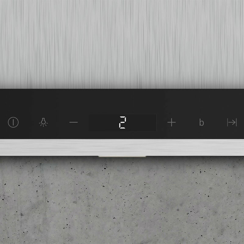 Campana decorativa de pared Siemens LC97BHP50 – 718 m³/h, 55 dB, LED regulable