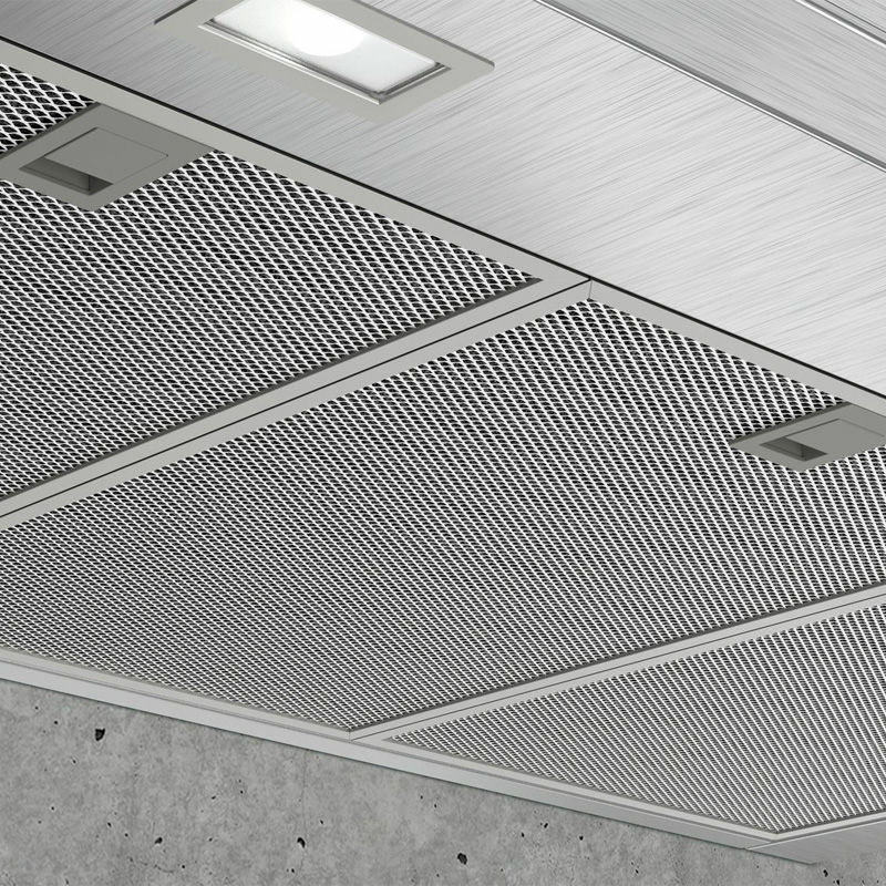 Campana decorativa de pared Siemens LC97BHP50 – 718 m³/h, 55 dB, LED regulable