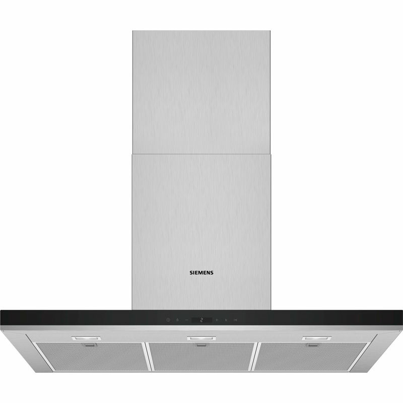 Campana decorativa de pared Siemens LC97BHP50 – 718 m³/h, 55 dB, LED regulable