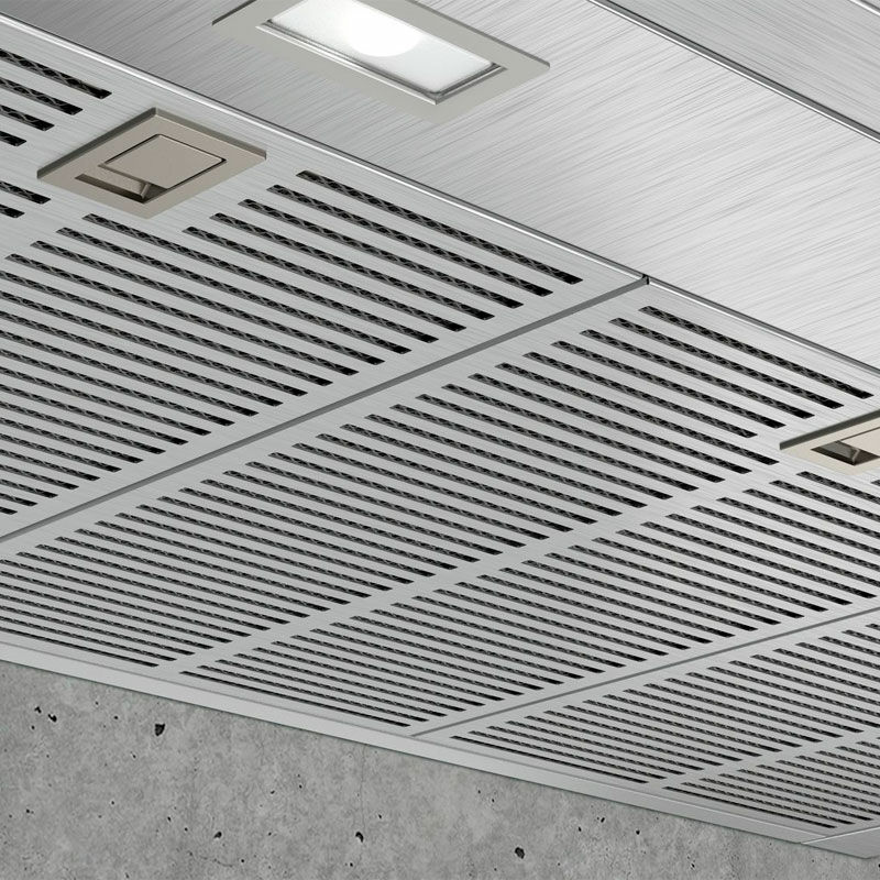 Campana decorativa pared Siemens LC98BIP50 – 844 m³/h, Clase A+, LED regulable