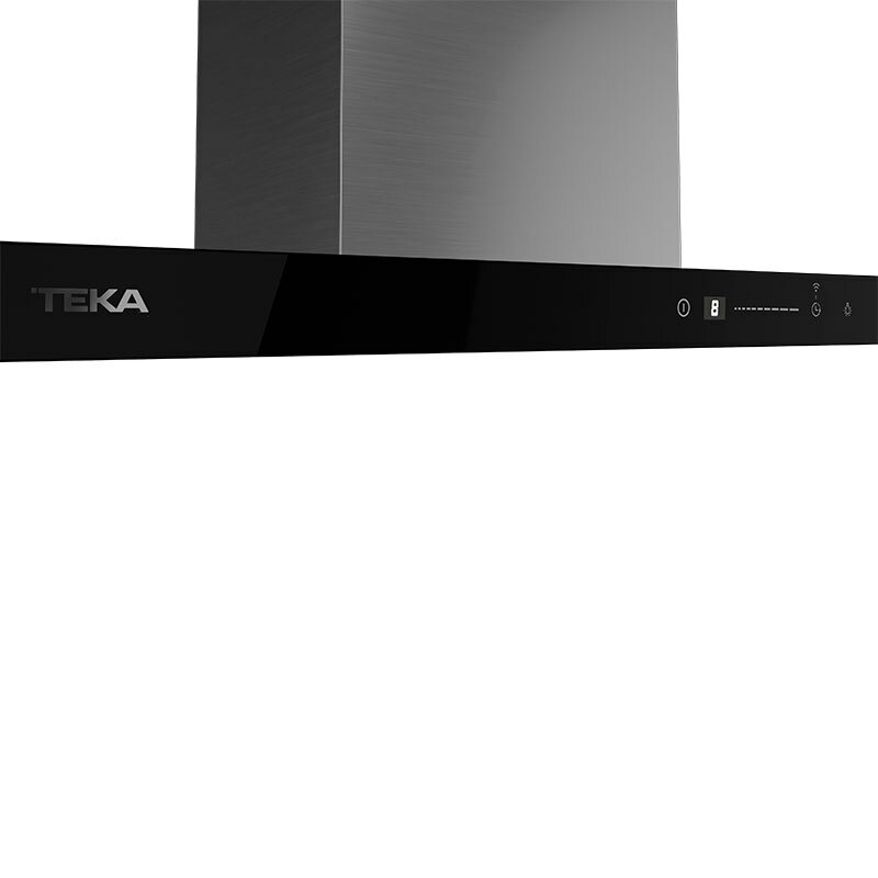 Campana pared Teka DHP98760 CONECT – Wi‑Fi HobToHood, A+++, 883 m³/h