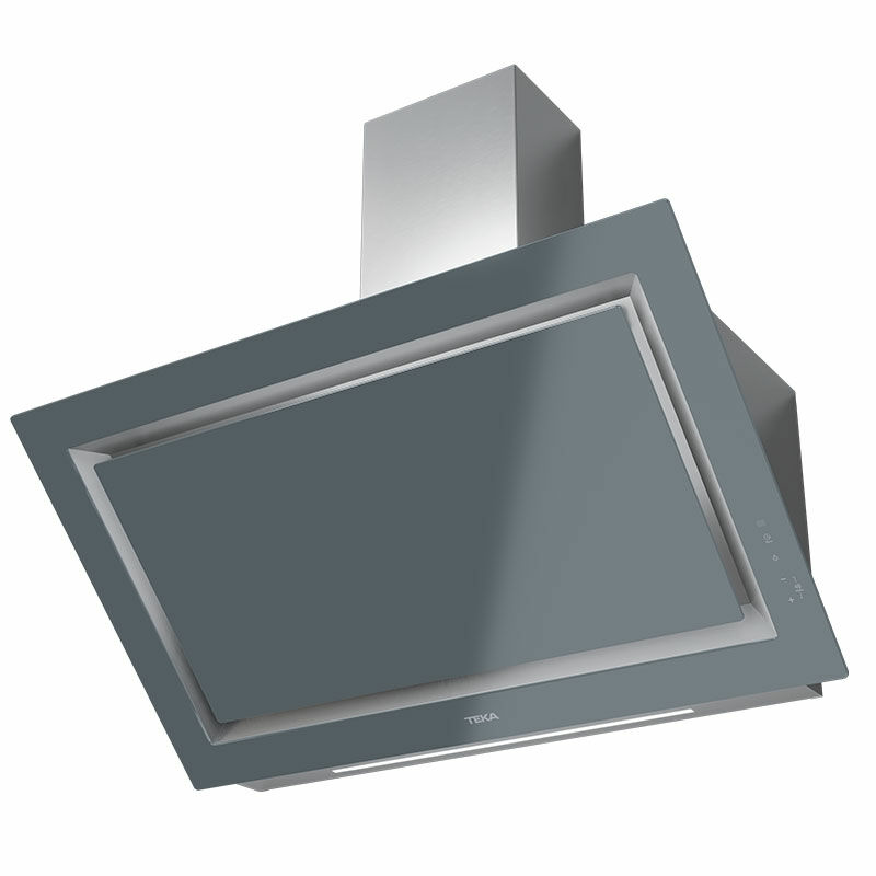 Campana decorativa de pared Teka DLV98660TOS – A+, 696 m³/h, LED regulable