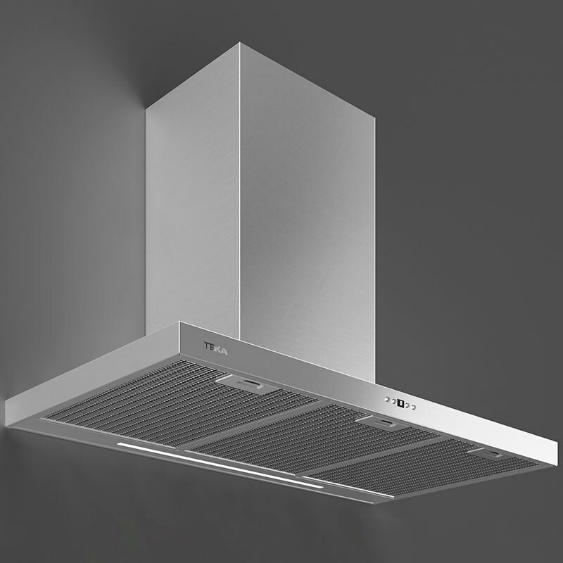 Campana decorativa Teka DSH 986 – 90 cm, 586 m³/h, Inox