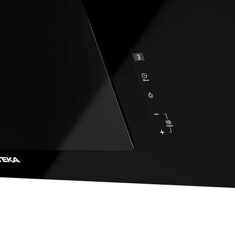 Campana decorativa de pared Teka DVT PRO 98780 TCS – 90 cm, A+++, 786 m³/h