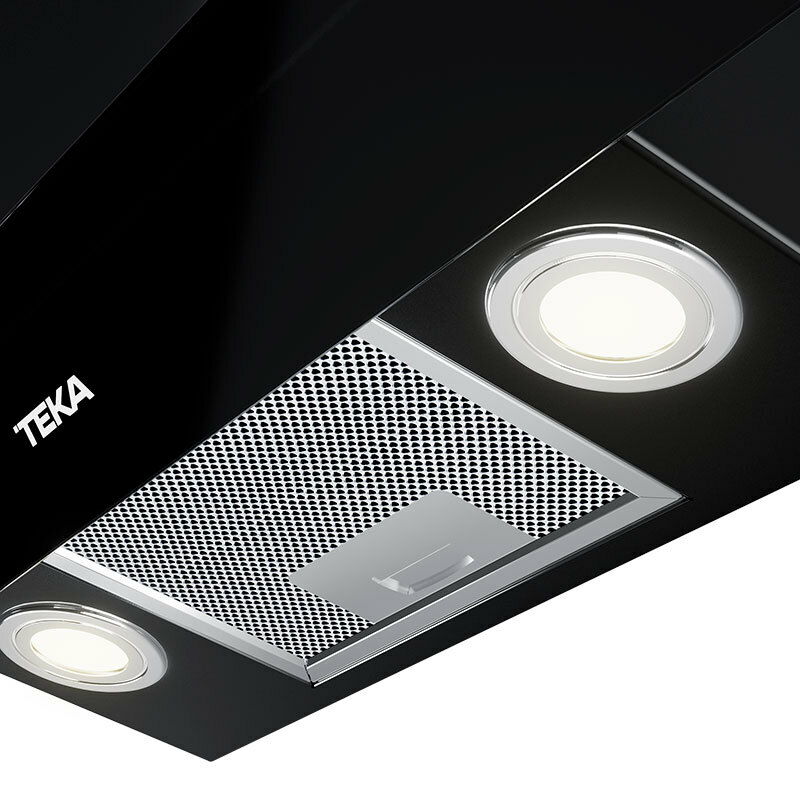 Campana decorativa de pared Teka DVT PRO 98780 TCS – 90 cm, A+++, 786 m³/h