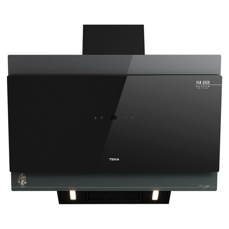 Campana decorativa de pared Teka DVT 78660 TOS VG – 70 cm, Aspiración perimetral Dual, LED y filtros lavables