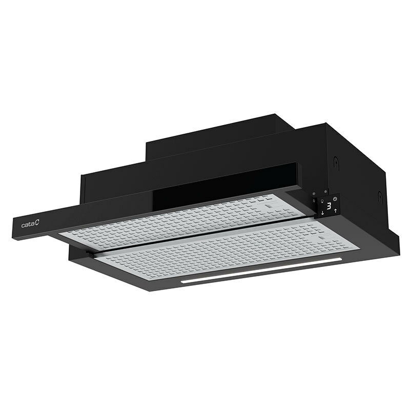 Campana telescópica Cata TFH 6830 GBK – Bajo mueble, 600 m³/h, A+++