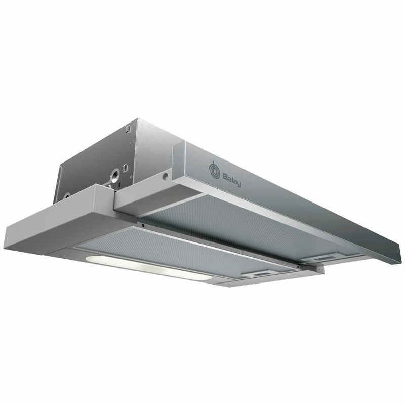 Campana telescópica Balay 3BT263MX – Bajo mueble, 368 m³/h, LED