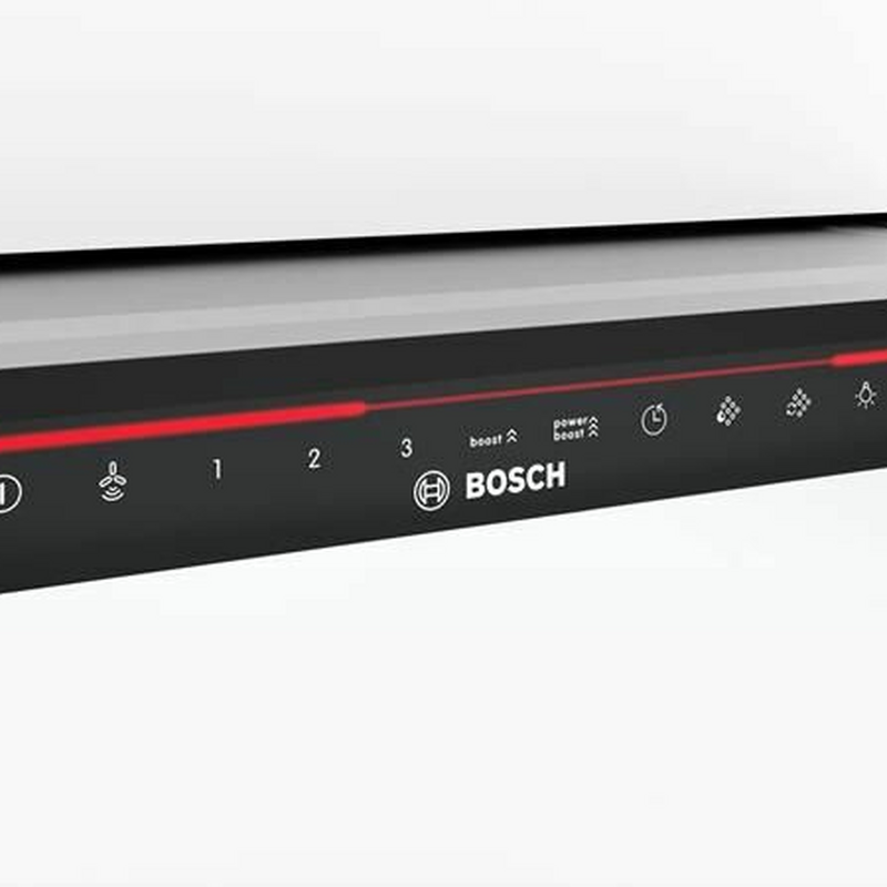 Campana telescópica integrable Bosch DFS067K51 – 60 cm, 392 m³/h, Silenciosa EcoSilence
