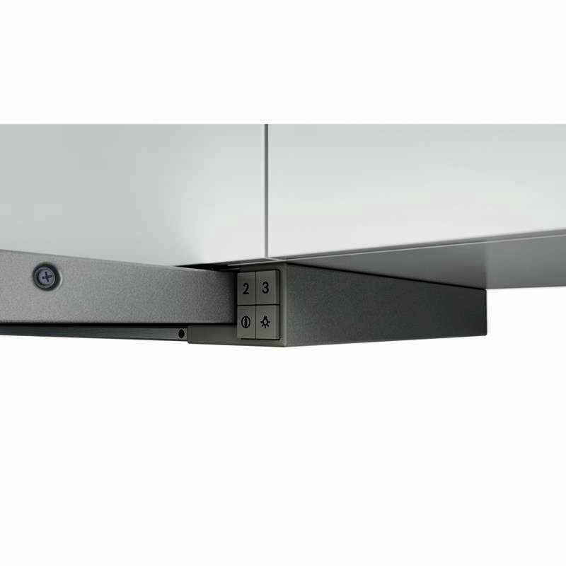 Campana telescópica Bosch DFT63AC50 – Bajo mueble, 360 m³/h, LED